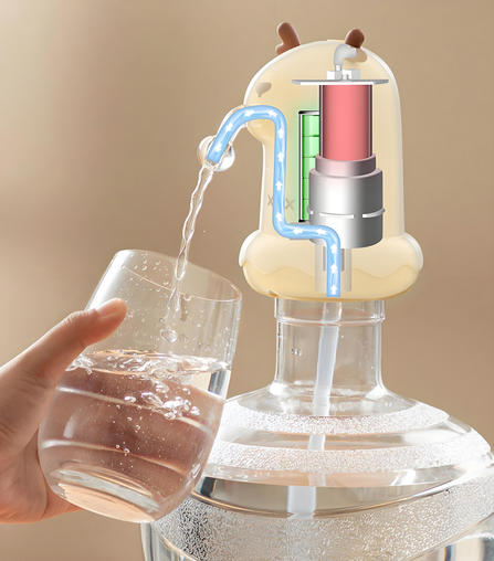 桶裝水電動(dòng)抽水器方案開發(fā)